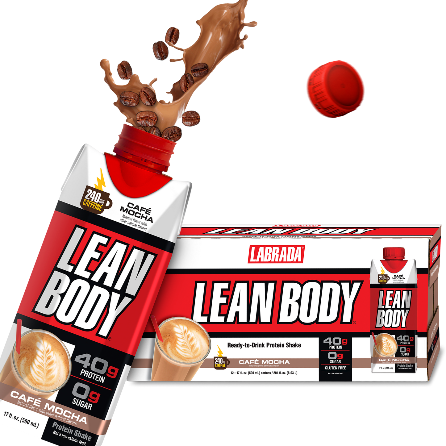 Lean Body Ready Bebida De Proteína 12 Pack 17 Oz