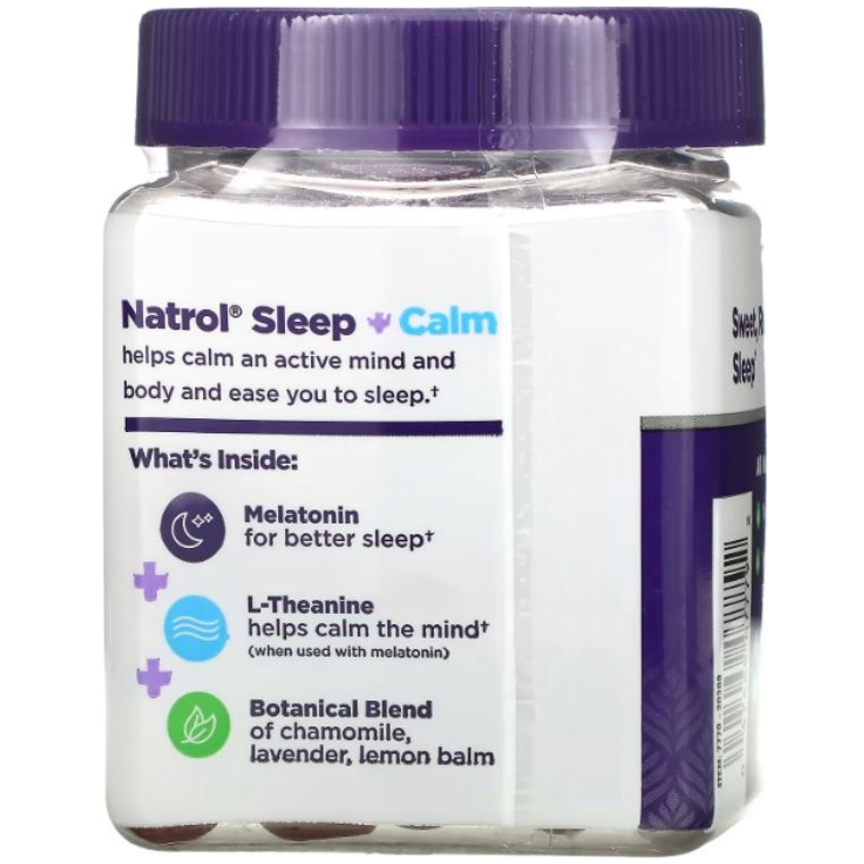 Sleep Calm Melatonina 6mg + L Teanina 100mg - Suplefit Mx