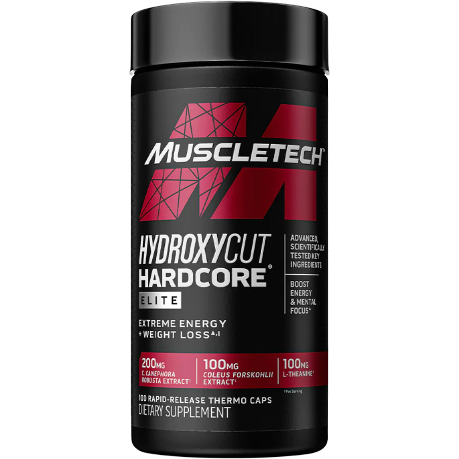 Hydroxycut Hardcore Elite 100 Capsulas - Suplefit Mx