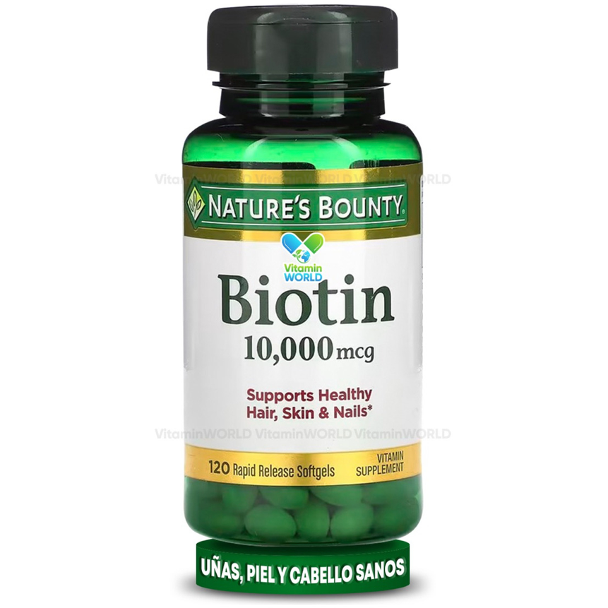 Biotina 10,000mcg