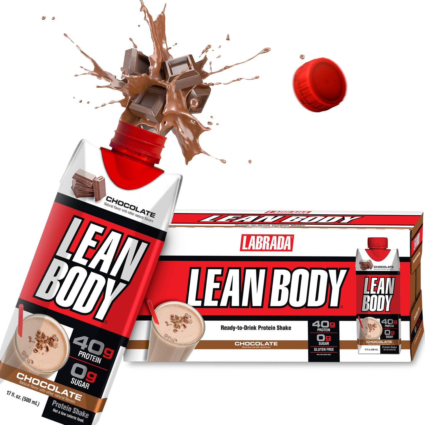 Lean Body Ready Bebida De Proteína 12 Pack 17 Oz