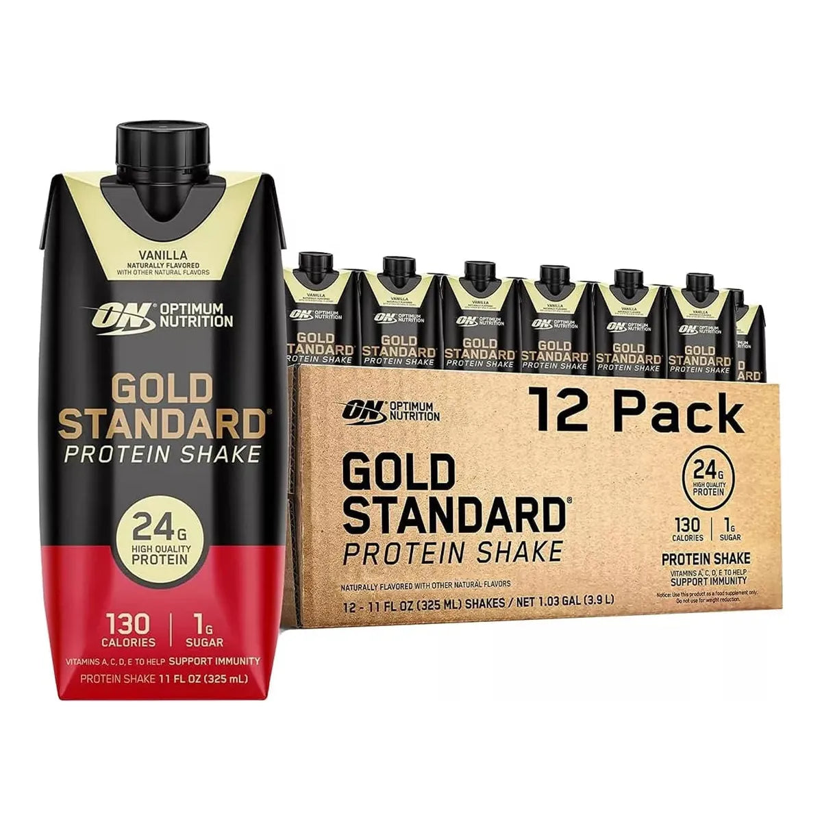 Gold Standard Ready To Drink Protein Shake 12 pack