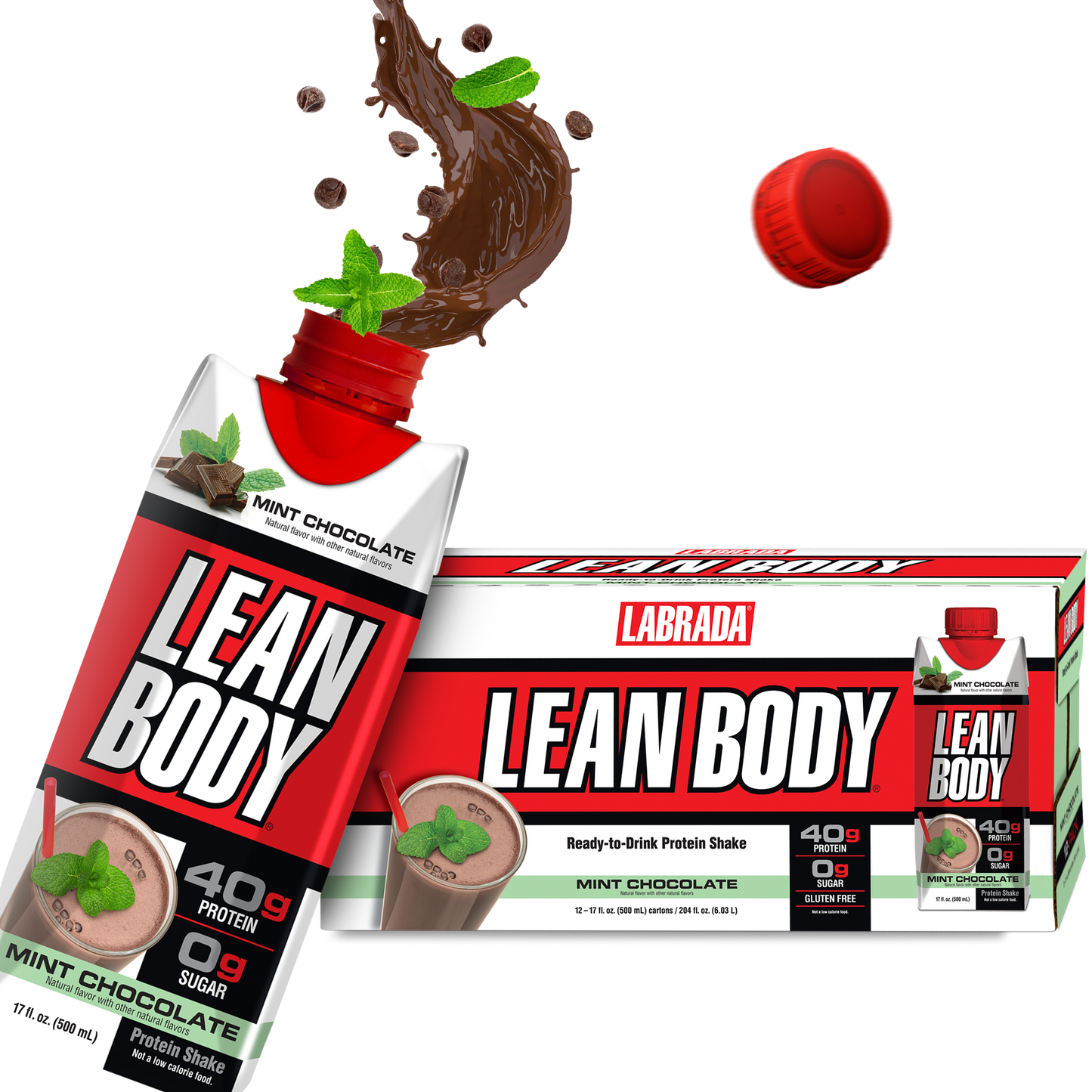 Lean Body Ready Bebida De Proteína 12 Pack 17 Oz