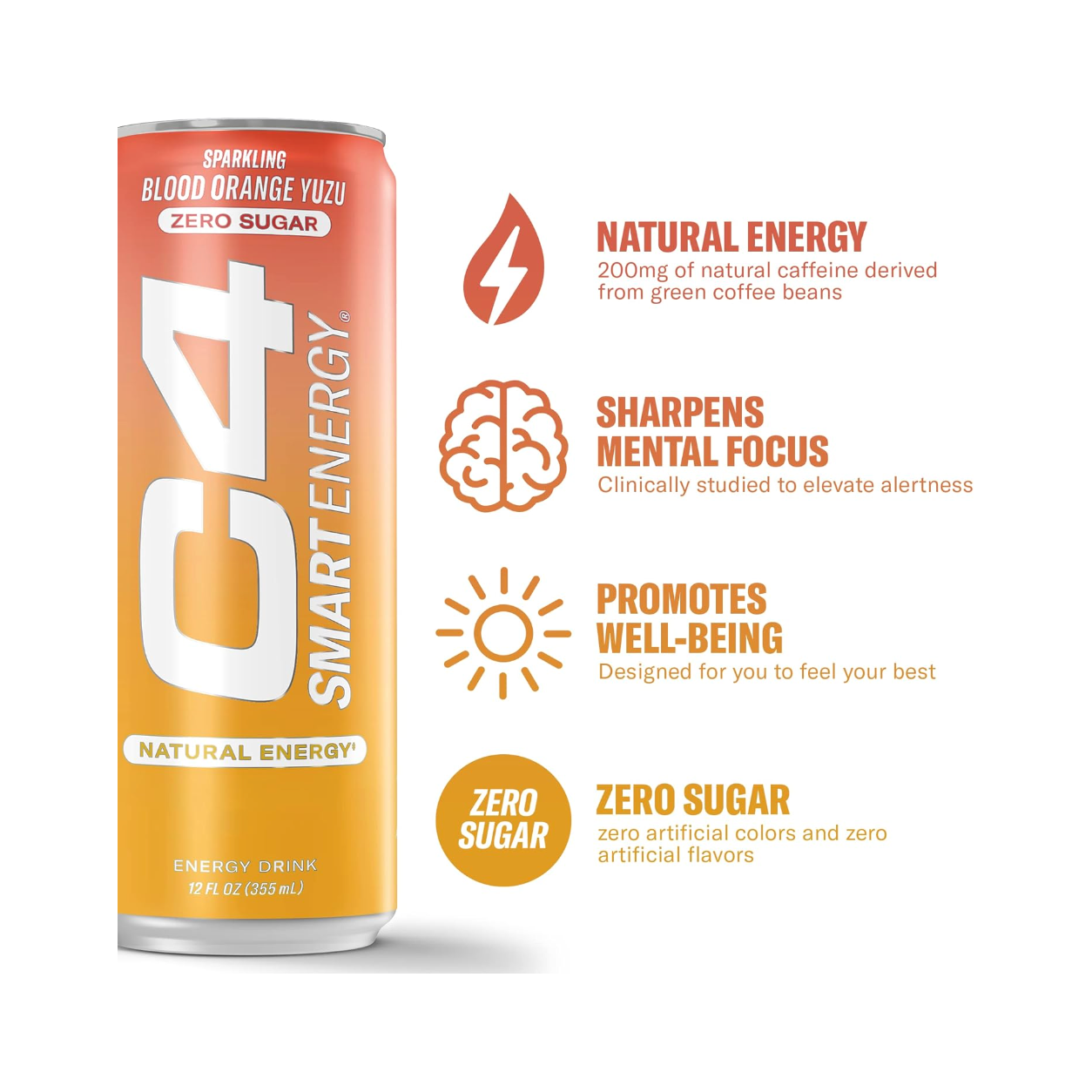 C4 Energy Smart Bebida Pack 12 Latas