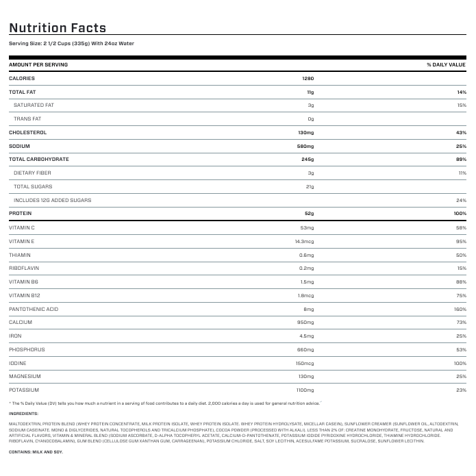 Super Mass Gainer 6lb