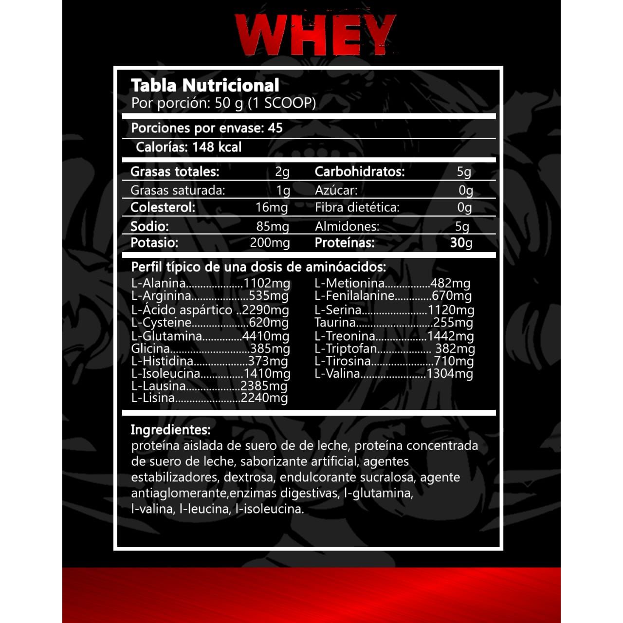 Proteina Whey 6lb