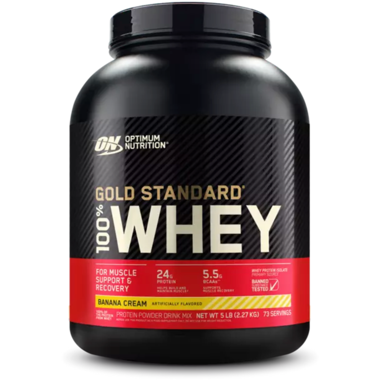 100% Whey Gold Standard 5LB - Suplefit Mx