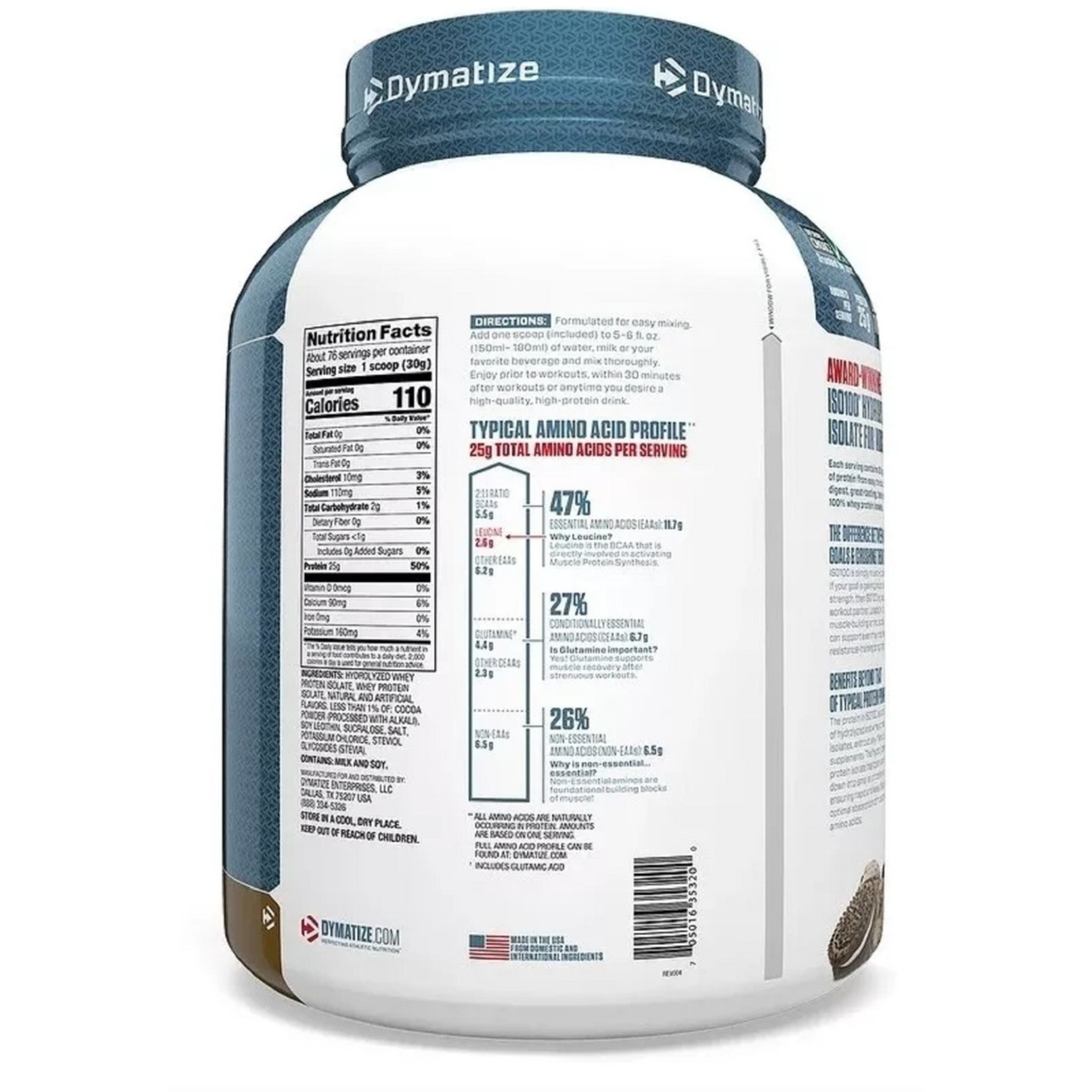 ISO 100 Hydrolized 5LB - Suplefit Mx