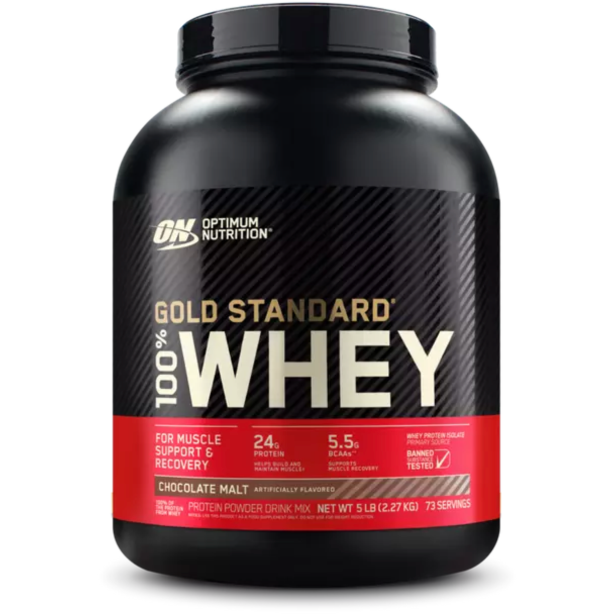 100% Whey Gold Standard 5LB - Suplefit Mx