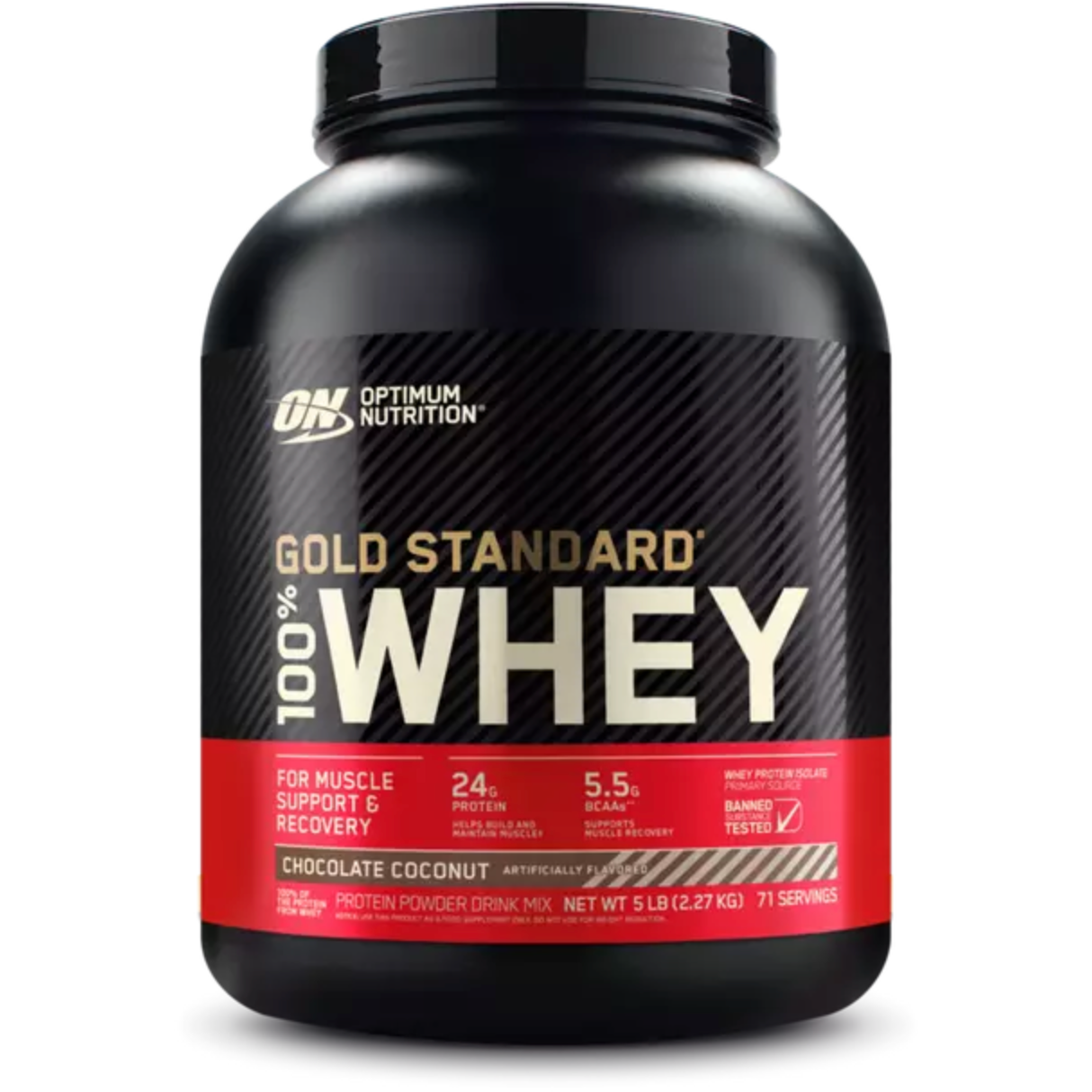 100% Whey Gold Standard 5LB - Suplefit Mx