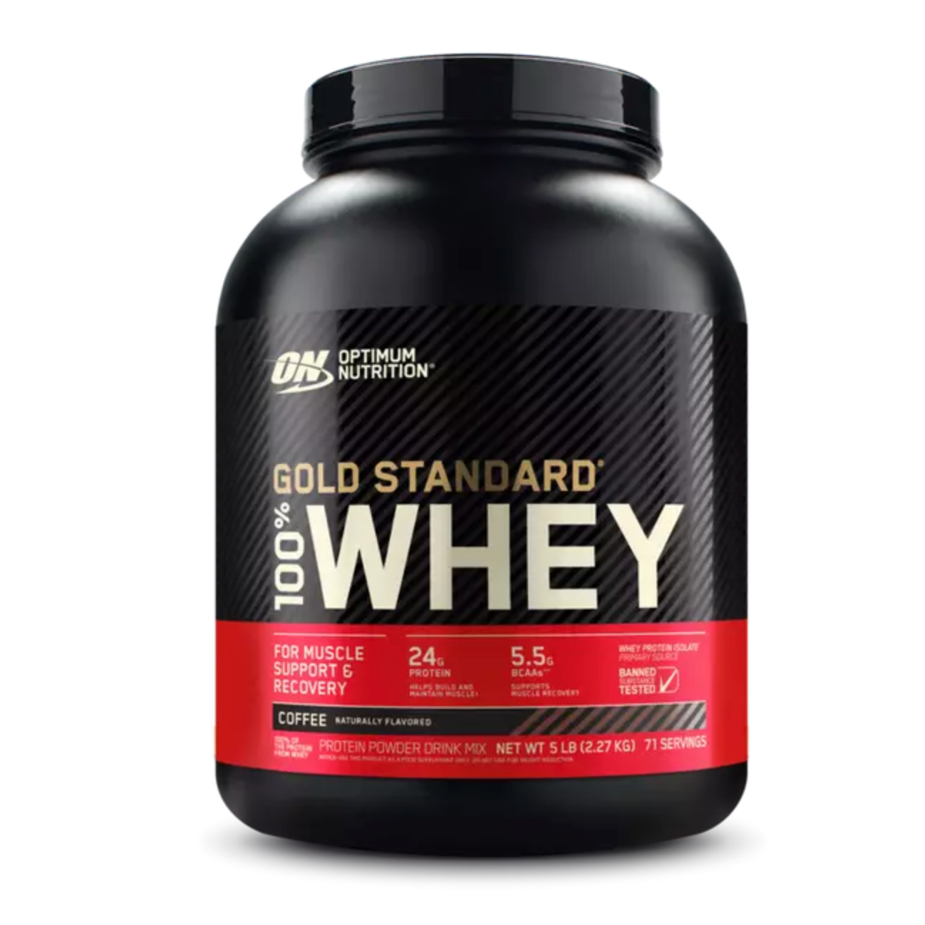 100% Whey Gold Standard 5LB - Suplefit Mx