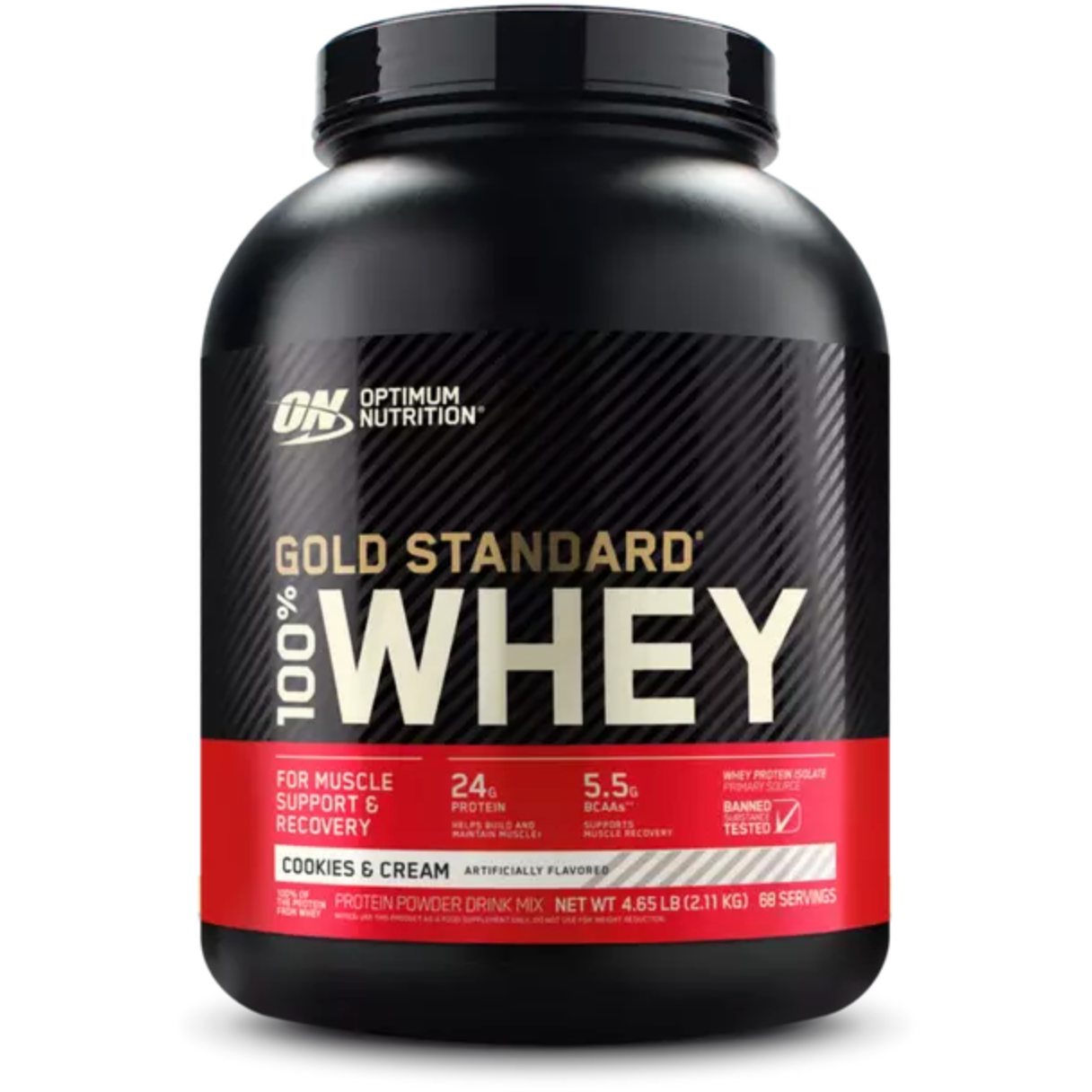 100% Whey Gold Standard 5LB - Suplefit Mx