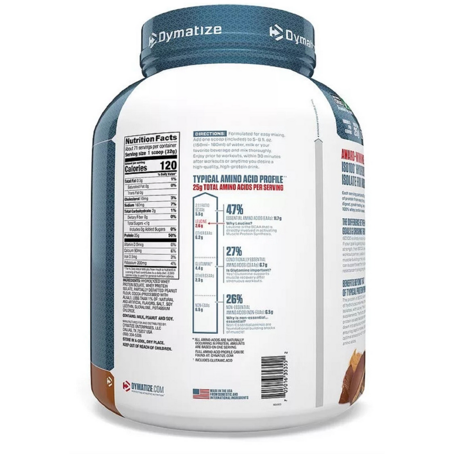 ISO 100 Hydrolized 5LB - Suplefit Mx