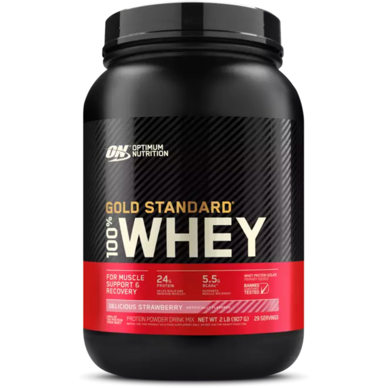 100% Whey Gold Standard 2LB - Suplefit Mx