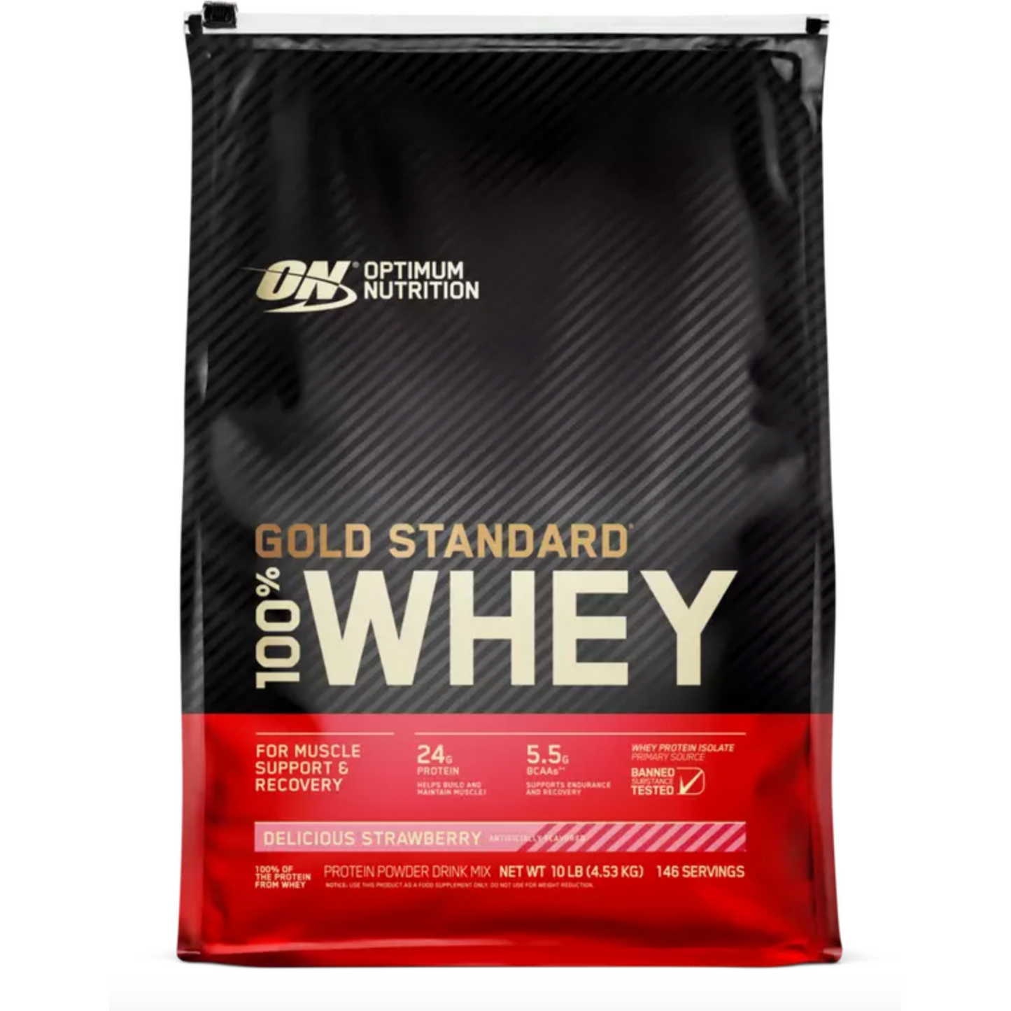 100% Whey Gold Standard 10LB - Suplefit Mx