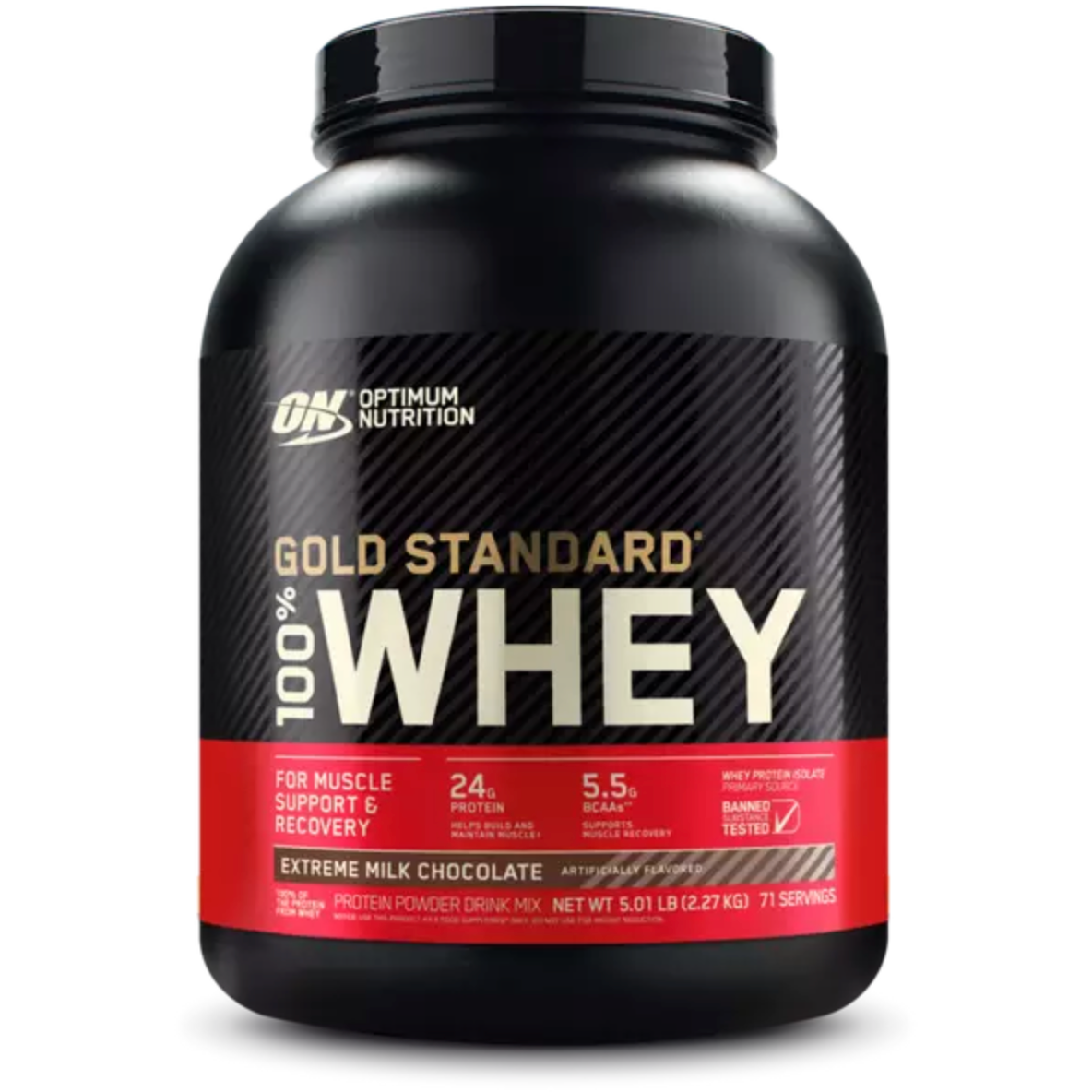 100% Whey Gold Standard 5LB - Suplefit Mx