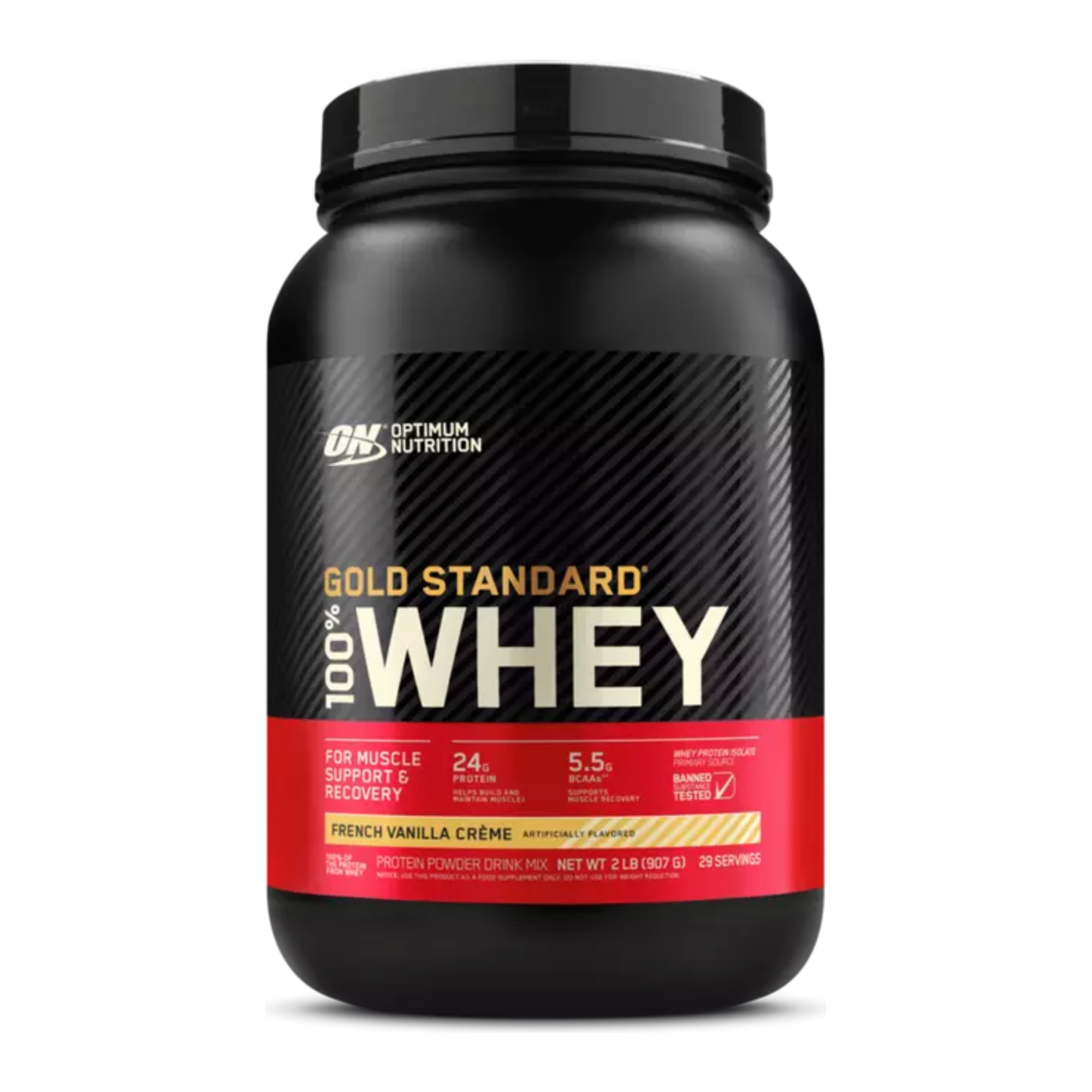 100% Whey Gold Standard 2LB - Suplefit Mx