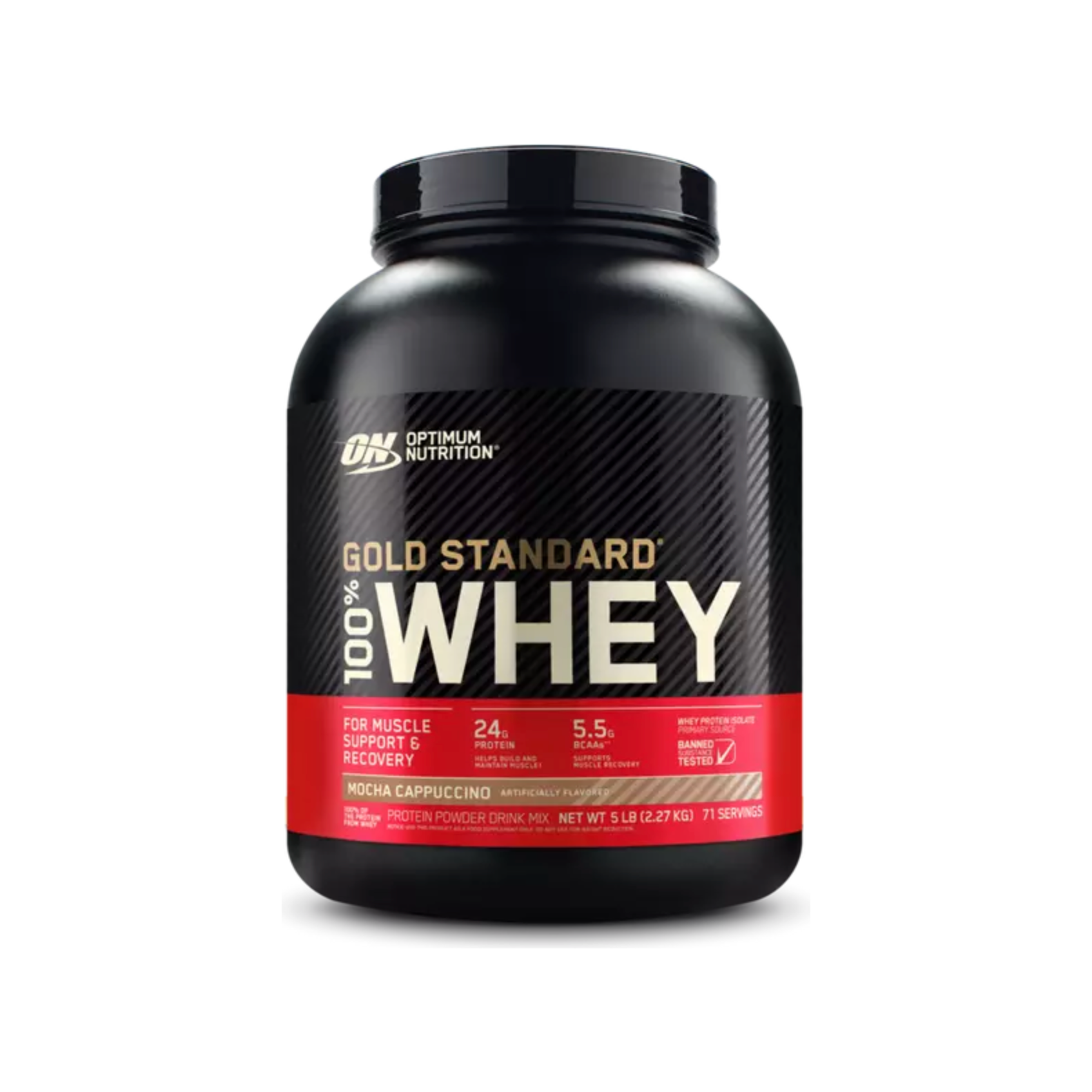 100% Whey Gold Standard 5LB - Suplefit Mx