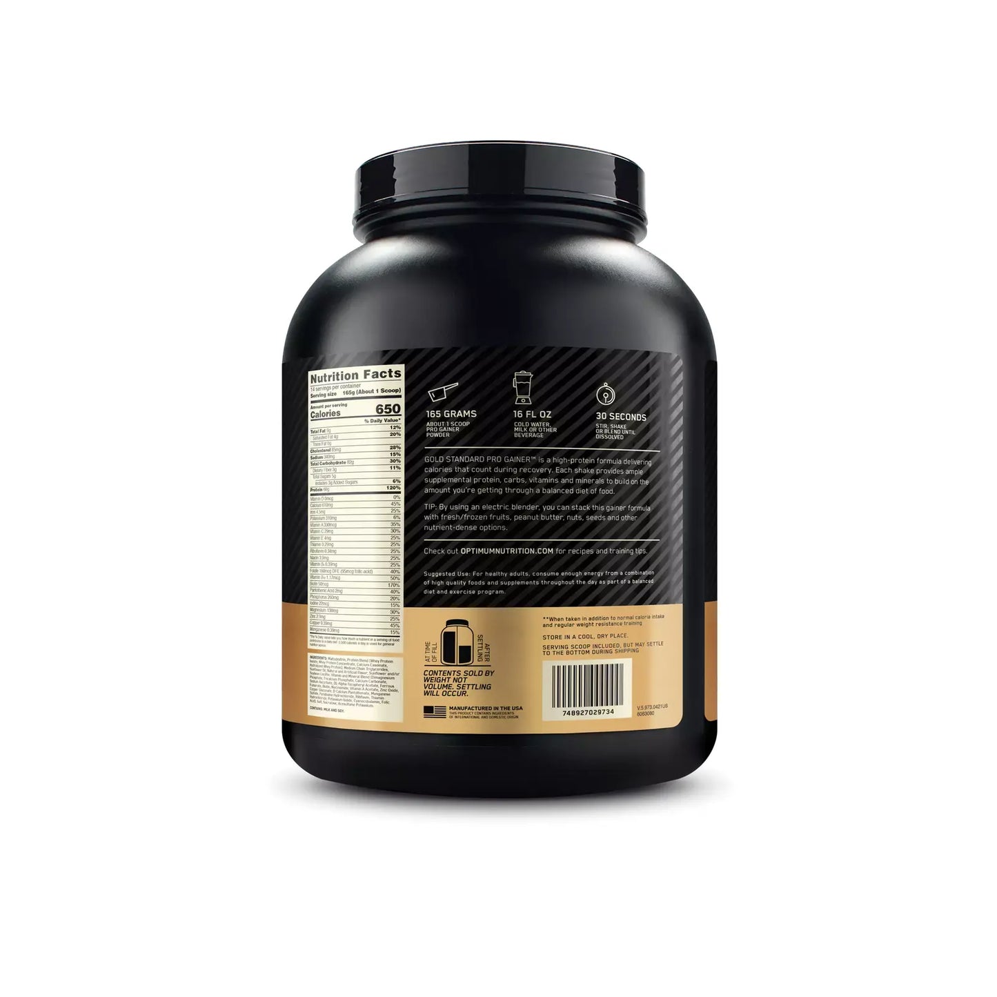 Gold Standard Pro Gainer 5LB