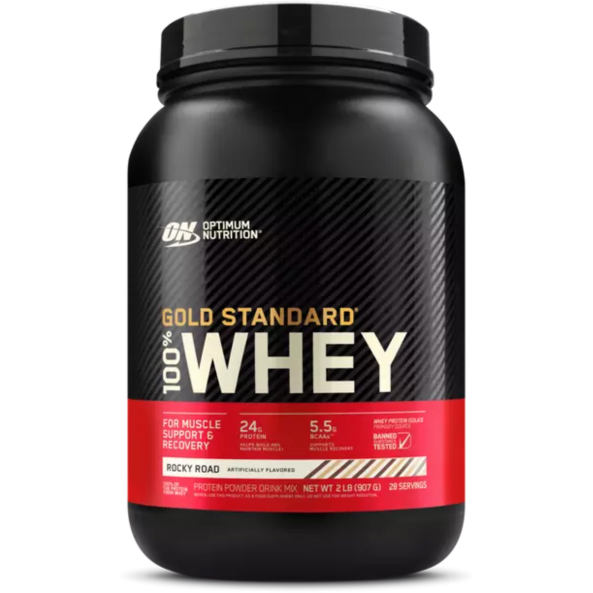 100% Whey Gold Standard 2LB - Suplefit Mx