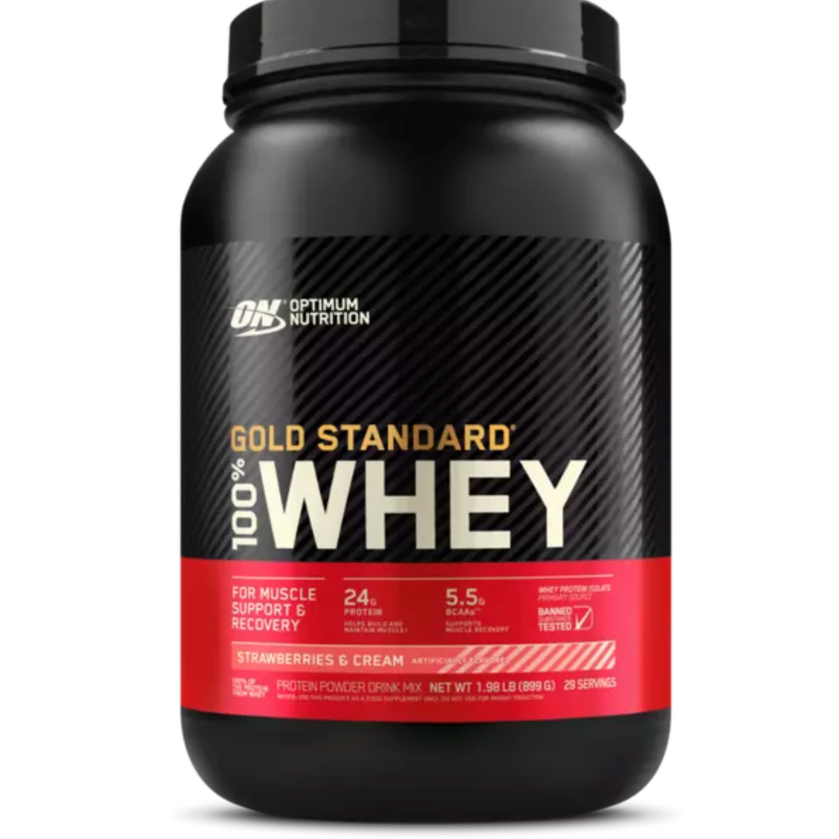 100% Whey Gold Standard 2LB - Suplefit Mx