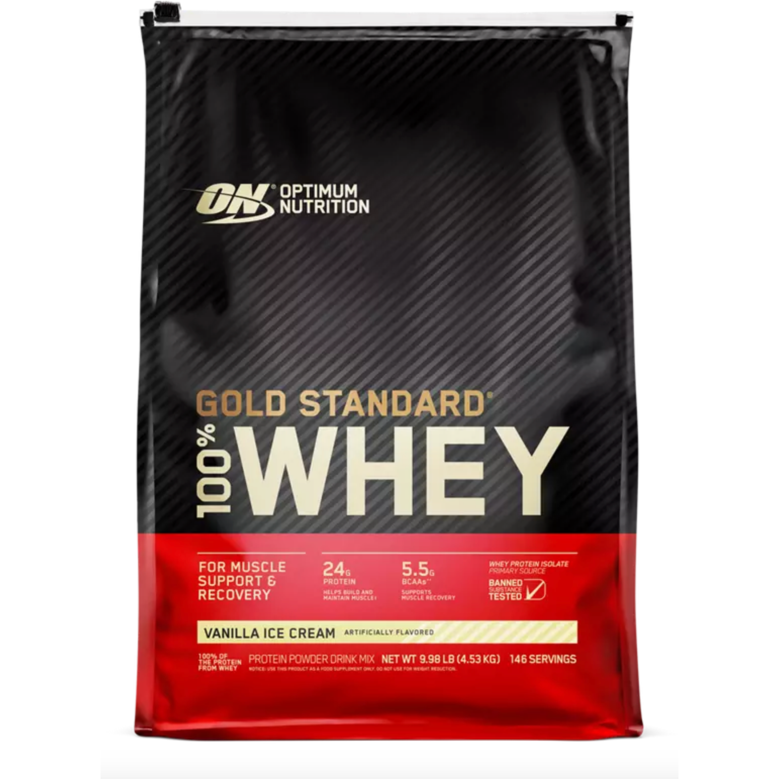 100% Whey Gold Standard 10LB - Suplefit Mx