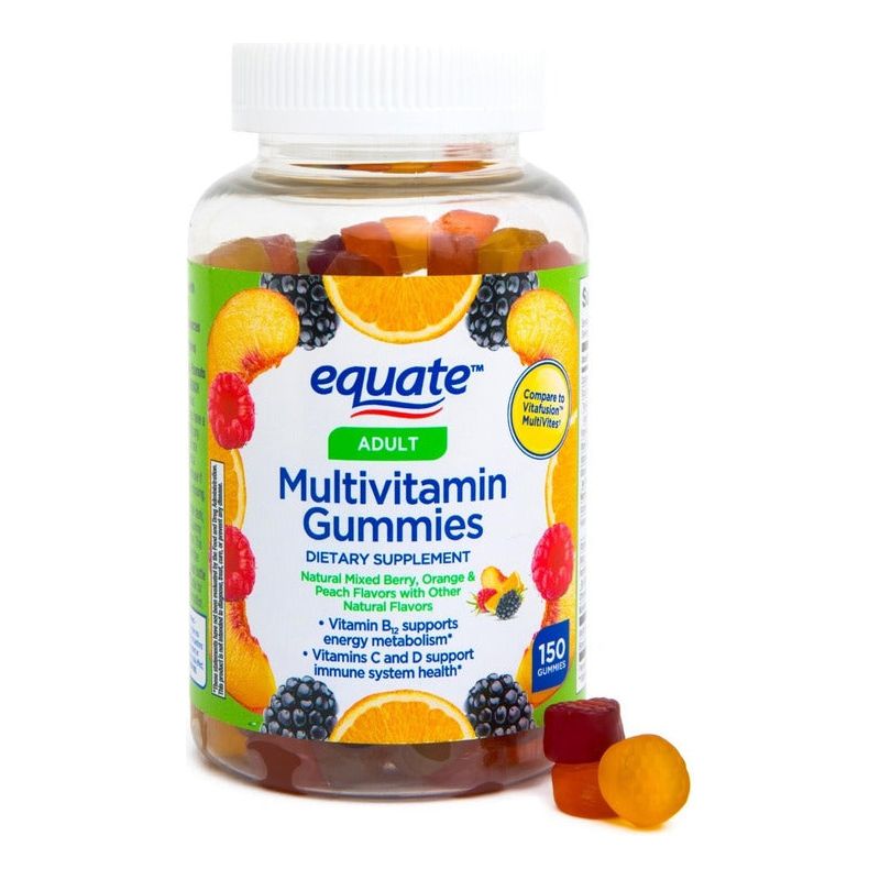 Equate Multivitamínico Para Adulto 150 Gomitas Sfs Mv1 - Suplefit Mx