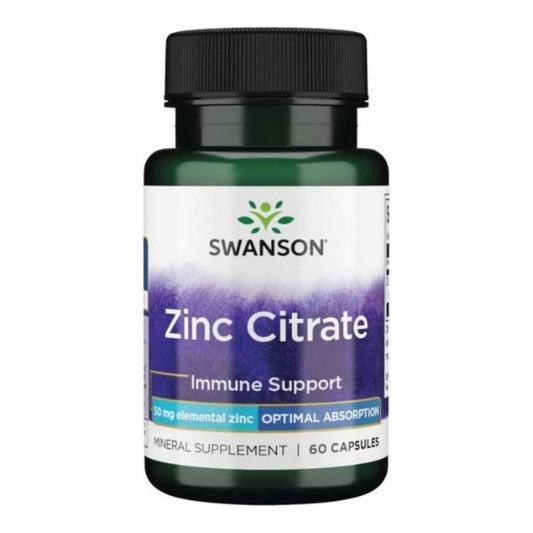 Citrato De Zinc 50mg 60 Capsulas Inmunidad Antioxidante Z25 - Suplefit Mx