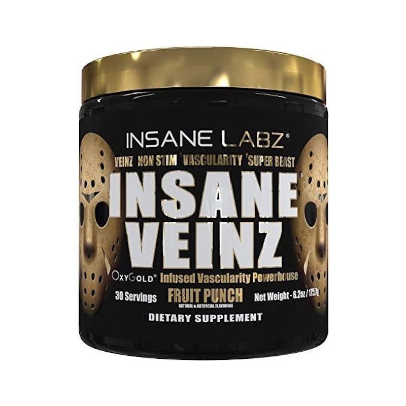 Insane Labz Insane Veinz Gold 30 Serv Pre Entreno Dlc P5 - Suplefit Mx