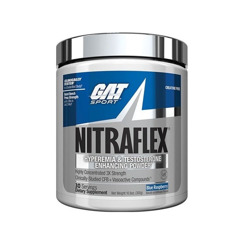 Pre Entreno Gat Nitraflex 300 G (oxido Nitrico) Dlc P9 - Suplefit Mx