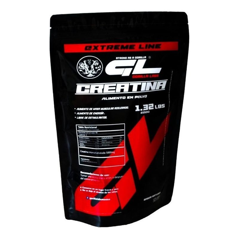 Creatina En Polvo 1.32 Lbs Gorilla Labs - Suplefit Mx