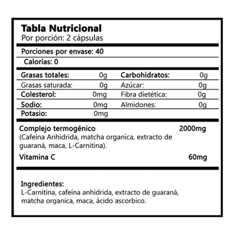 Gorilla Labs Burn Quemador Termogenico 80caps - Suplefit Mx