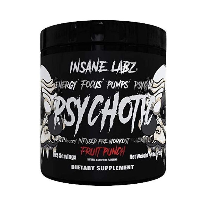 Pre Entreno Insane Labz Psychotic Black 35 Serv Dlc P8 - Suplefit Mx