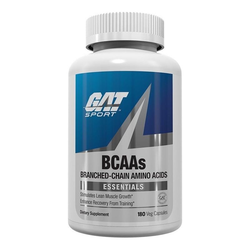 Aminoacido Gat Bcaa 180 Capsulas Sf Ab1 - Suplefit Mx