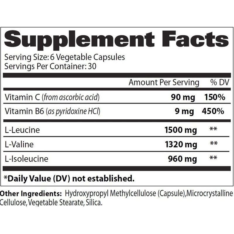 Aminoacido Gat Bcaa 180 Capsulas Sf Ab1 - Suplefit Mx