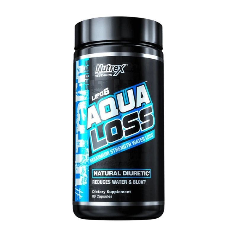 Nutrex Lipo 6 Aqua Loss 80 Cap Lpv L1 - Suplefit Mx