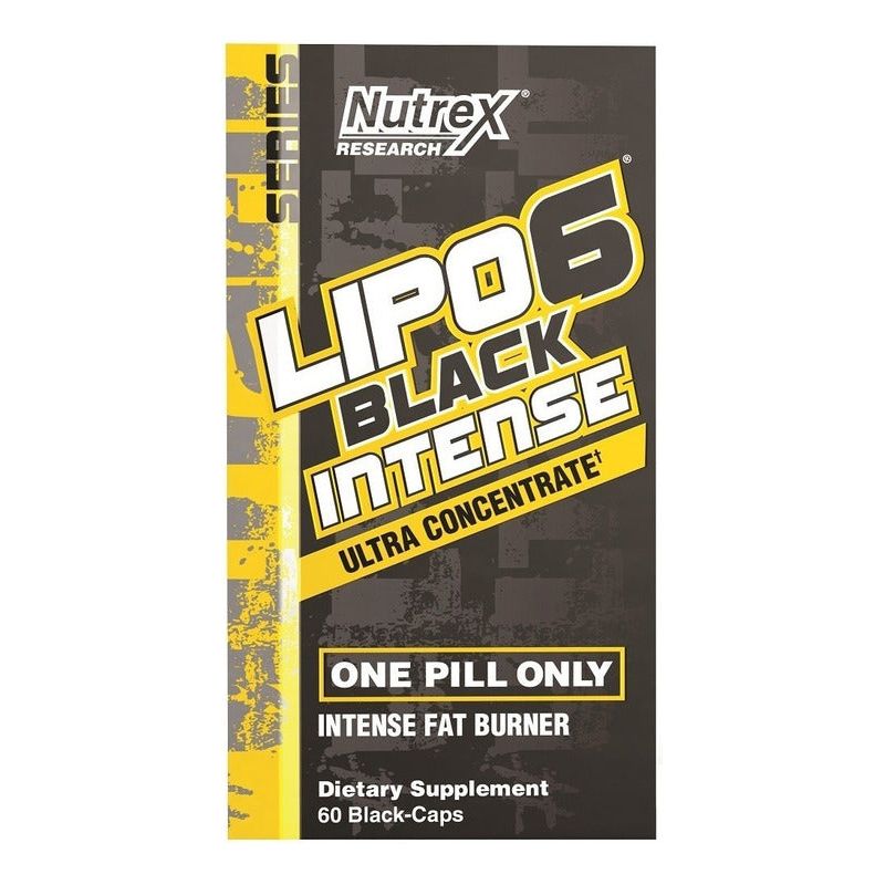 Nutrex Lipo 6 Black Uc Intense 60 Caps (60srvs) Sf Tg - Suplefit Mx