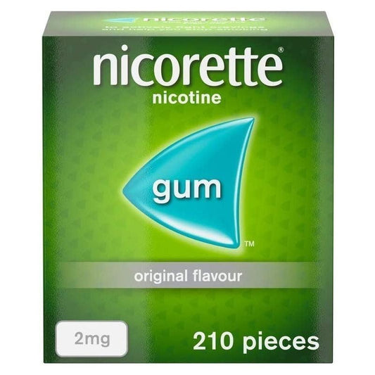 Chicles Nicorette 210 Piezas Nicotina 2mg Dejar De Fumar F9 - Suplefit Mx