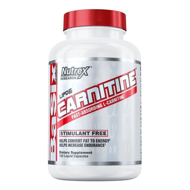 Carnitina Nutrex Lipo 6 120 Caps (60 Srvs) Sf Cn - Suplefit Mx