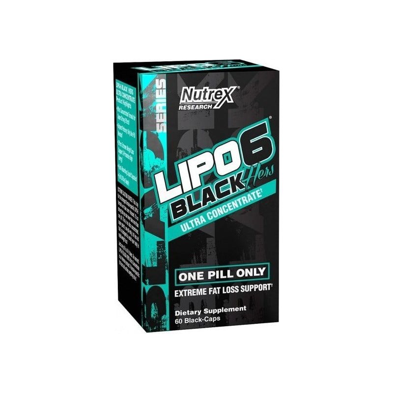 Nutrex Lipo 6 Black Hers Ultra Concentrado (60 Caps) Sf Tg3 - Suplefit Mx