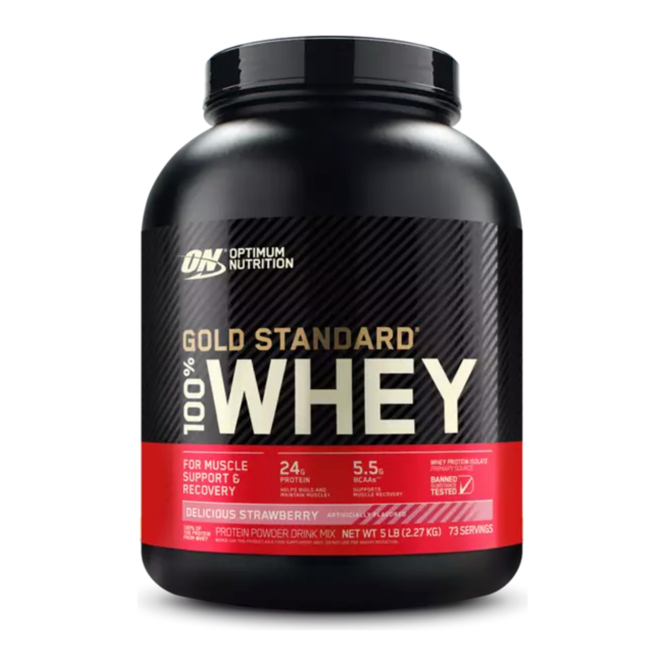 100% Whey Gold Standard 5LB - Suplefit Mx