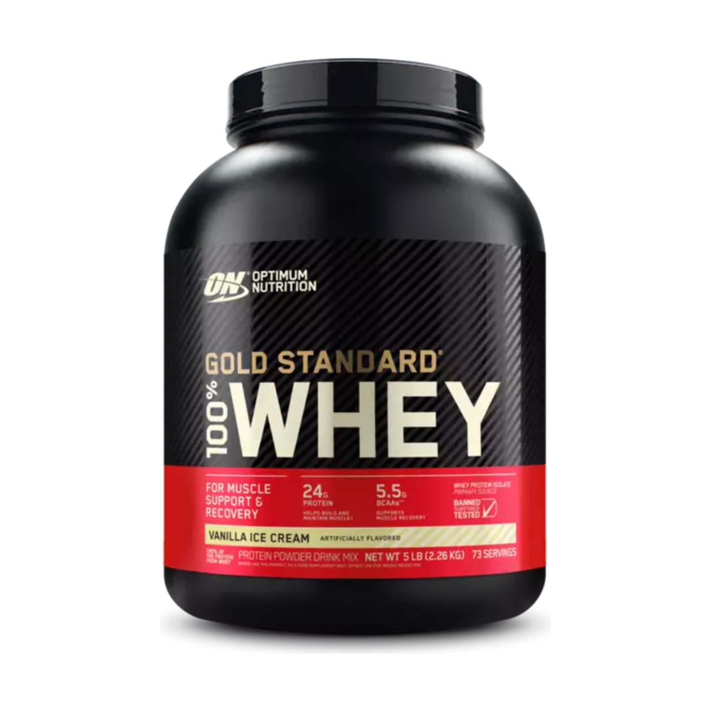 100% Whey Gold Standard 5LB - Suplefit Mx